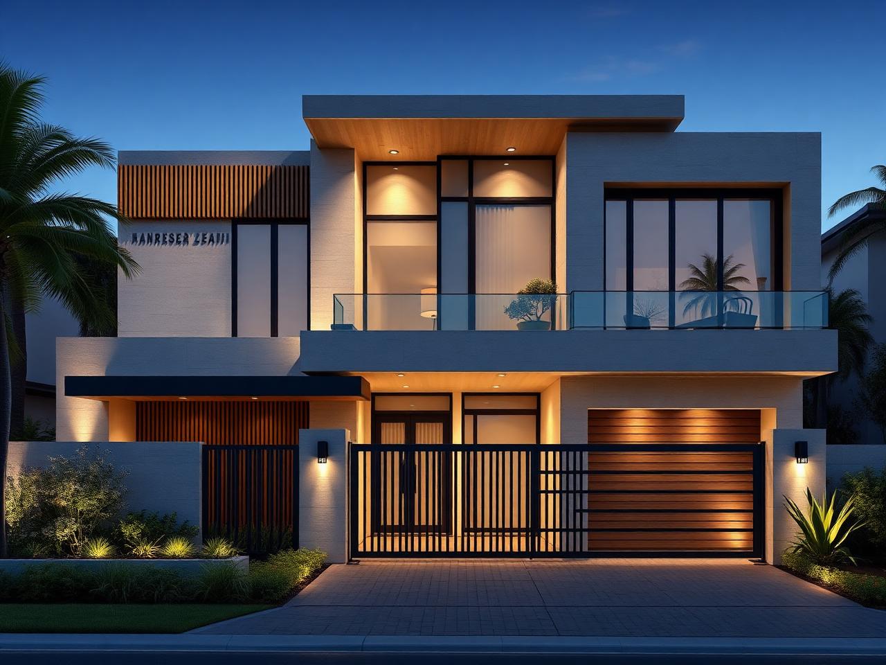 House Front Elevation after renovation
