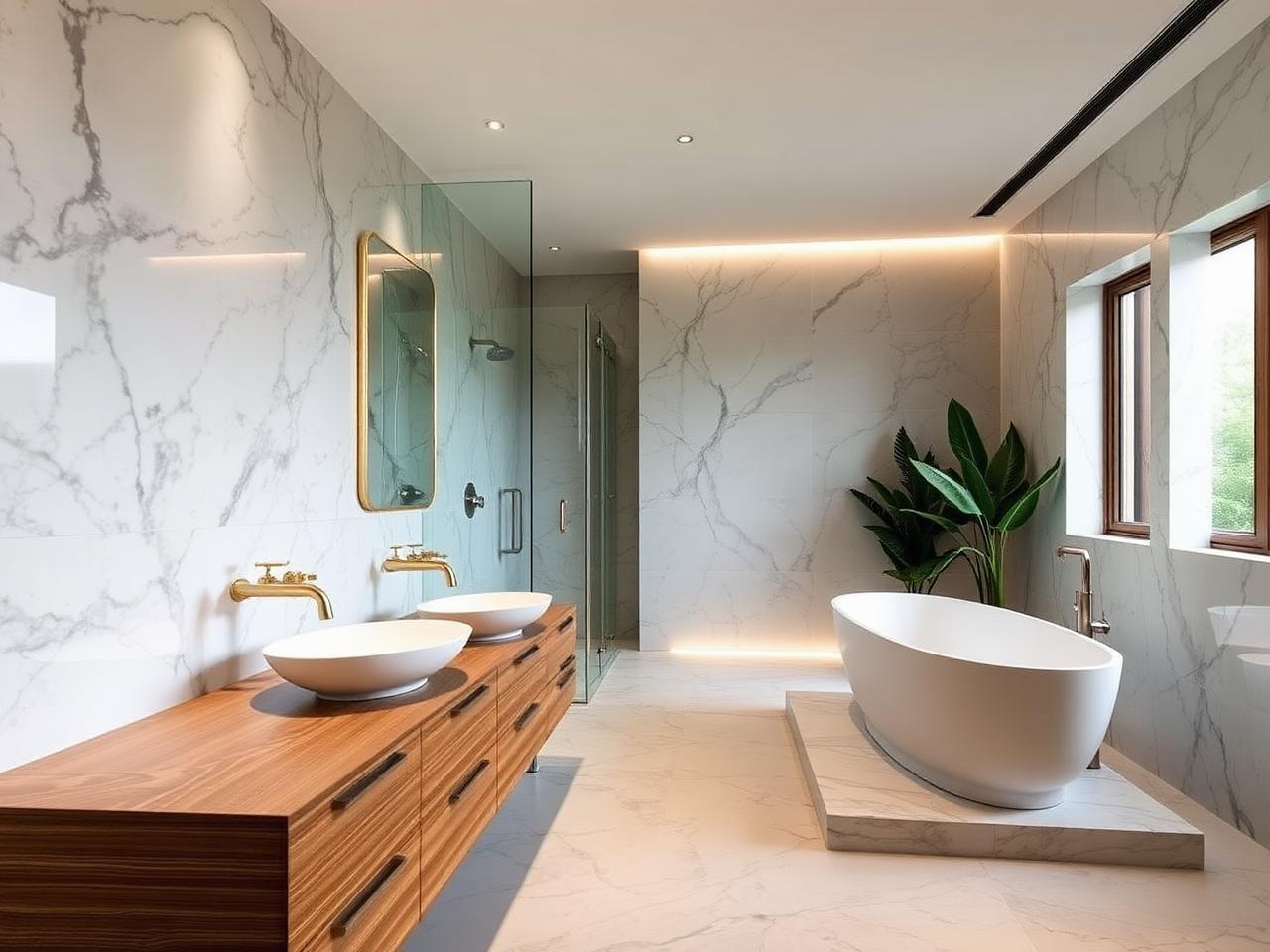 Washroom after renovation